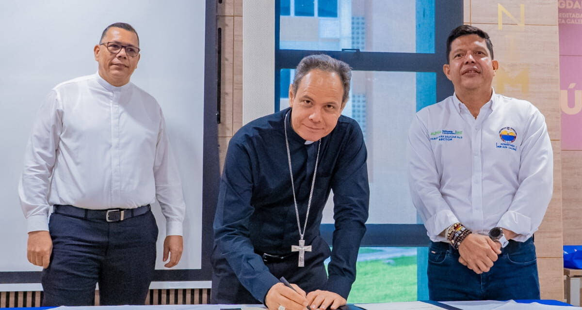 UNIMAGDALENA y Diócesis de Santa Marta fortalecen alianzas por los jóvenes y las comunidades