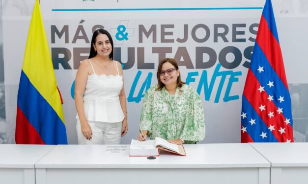 Gobernadora Margarita Guerra posesiona a nueva secretaria de Salud del Magdalena