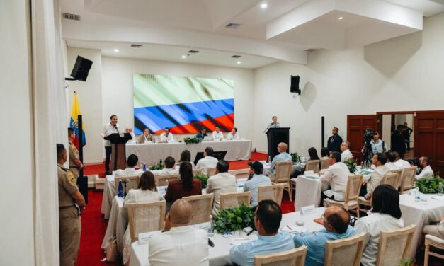 Gobernadora Guerra participa en encuentro para mitigar el fenómeno del Niño junto al presidente Abelardo de la Espriella