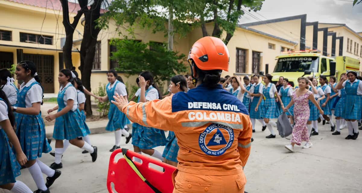 Simulacro de emergencia en Santa Marta, exitosa tarea liderada por la Alcaldía Distrital